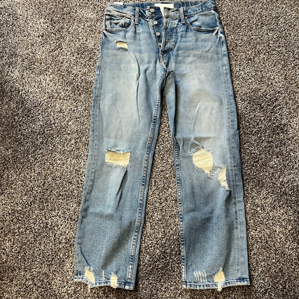 Mother tomcat confession jeans. 27.